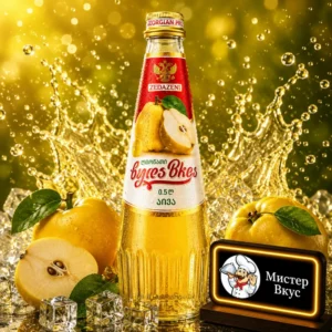 Освежающий лимонад со вкусом айвы